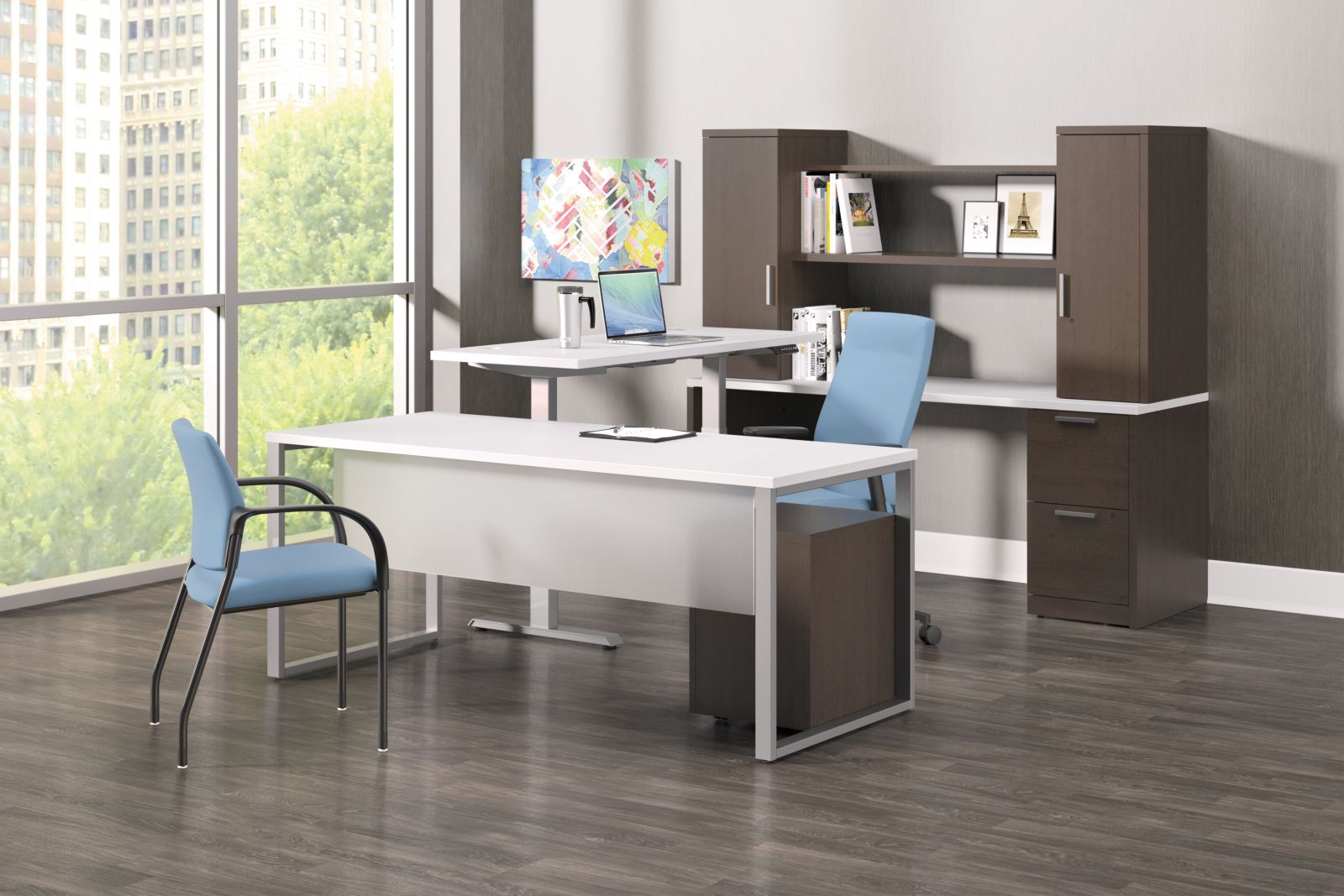 Coordinate Height Adjustable Base Hon Office Furniture