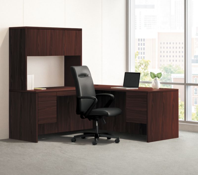 10500 Series Right Pedestal Desk H10583R | HON Office Furniture