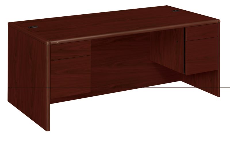 10700 Series Double Pedestal Desk H10791 HON Office Furniture