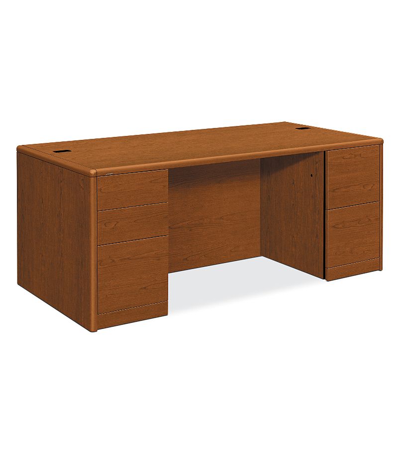10700 Series Double Pedestal Desk H10799 Hon Office Furniture