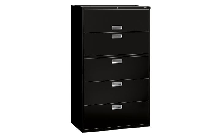 Brigade 600 Series 5 Drawer Lateral File H695 Hon Office Furniture