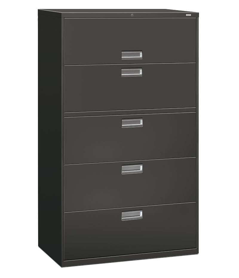 Brigade 600 Series 5 Drawer Lateral File H695 Hon Office Furniture