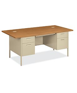 Metro Classic Double Pedestal Desk Hp3262 Hon Office Furniture
