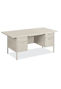 Metro Classic Double Pedestal Desk Hp3276 Hon Office Furniture