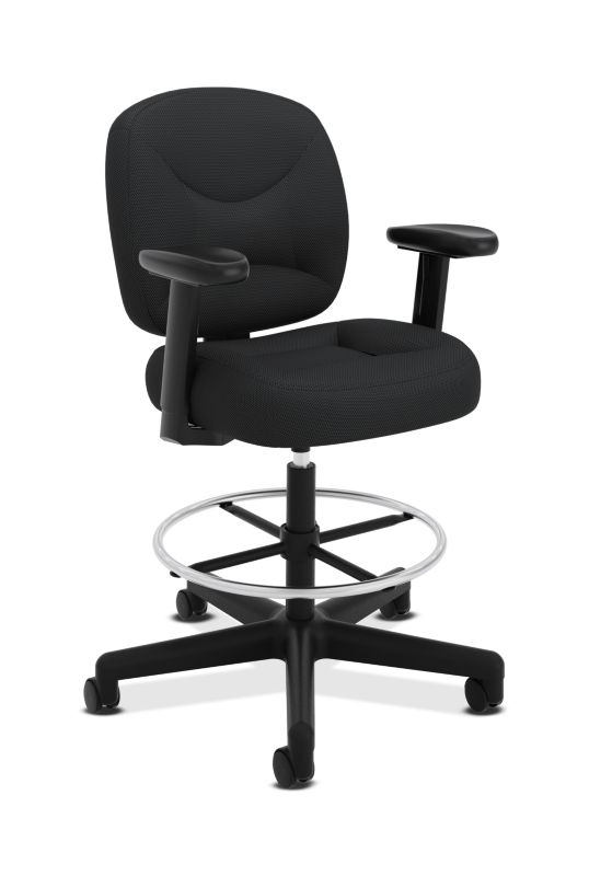 ValuTask Task Stool | Extended Height, Footring ...